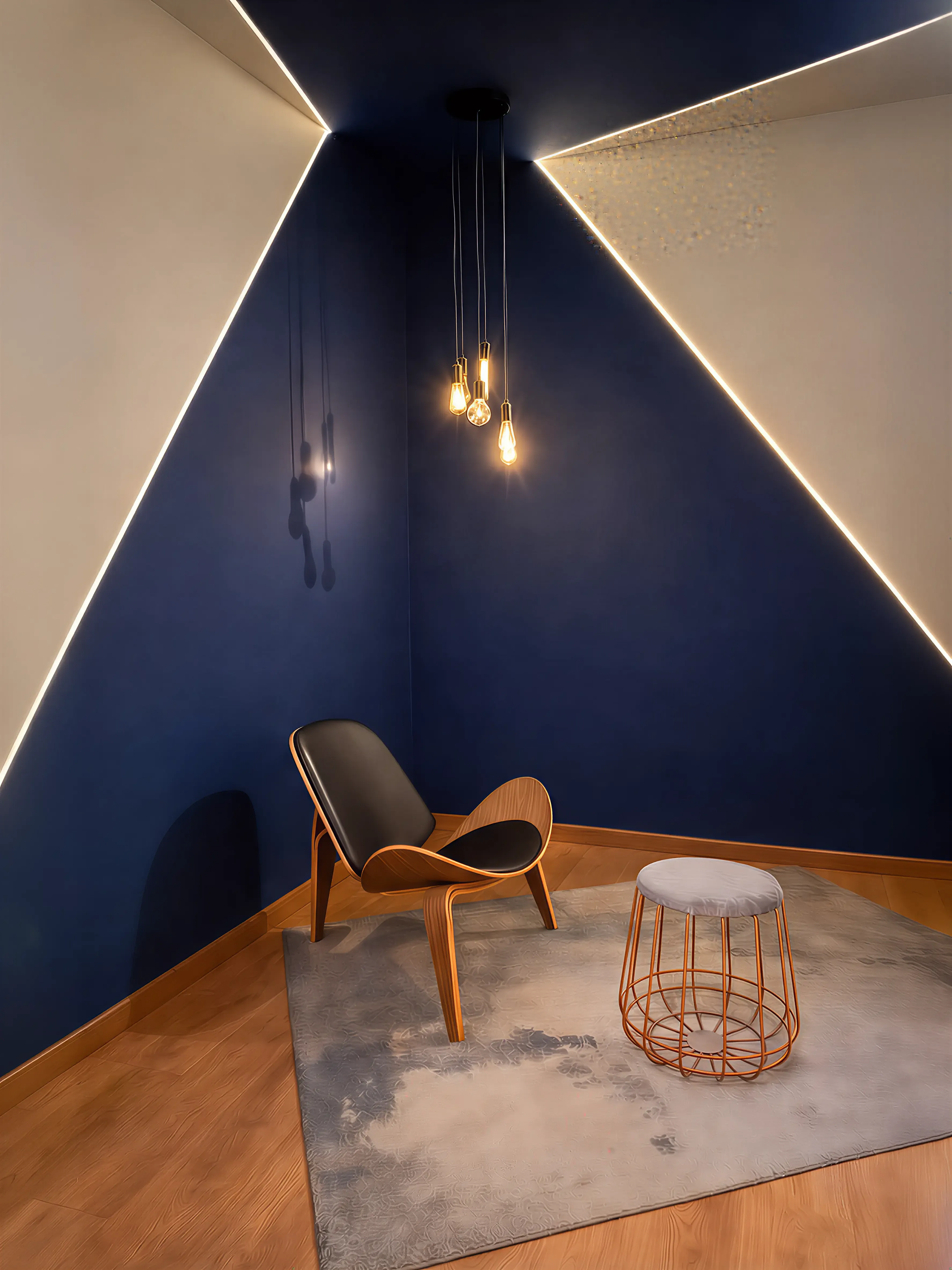 O espaço foi planejado para garantir conforto e privacidade.